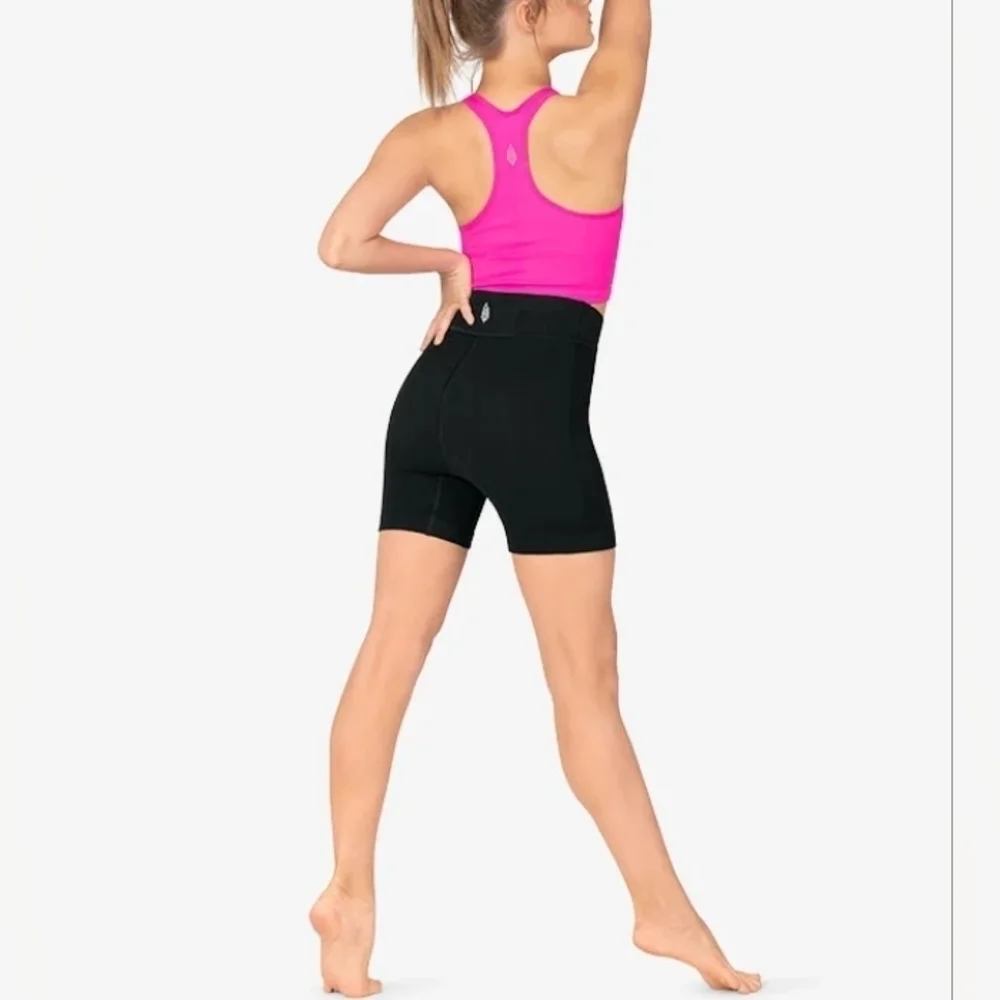 NWT Free People Womens "Free Throw" High Rise Bike Shorts Medium_5
